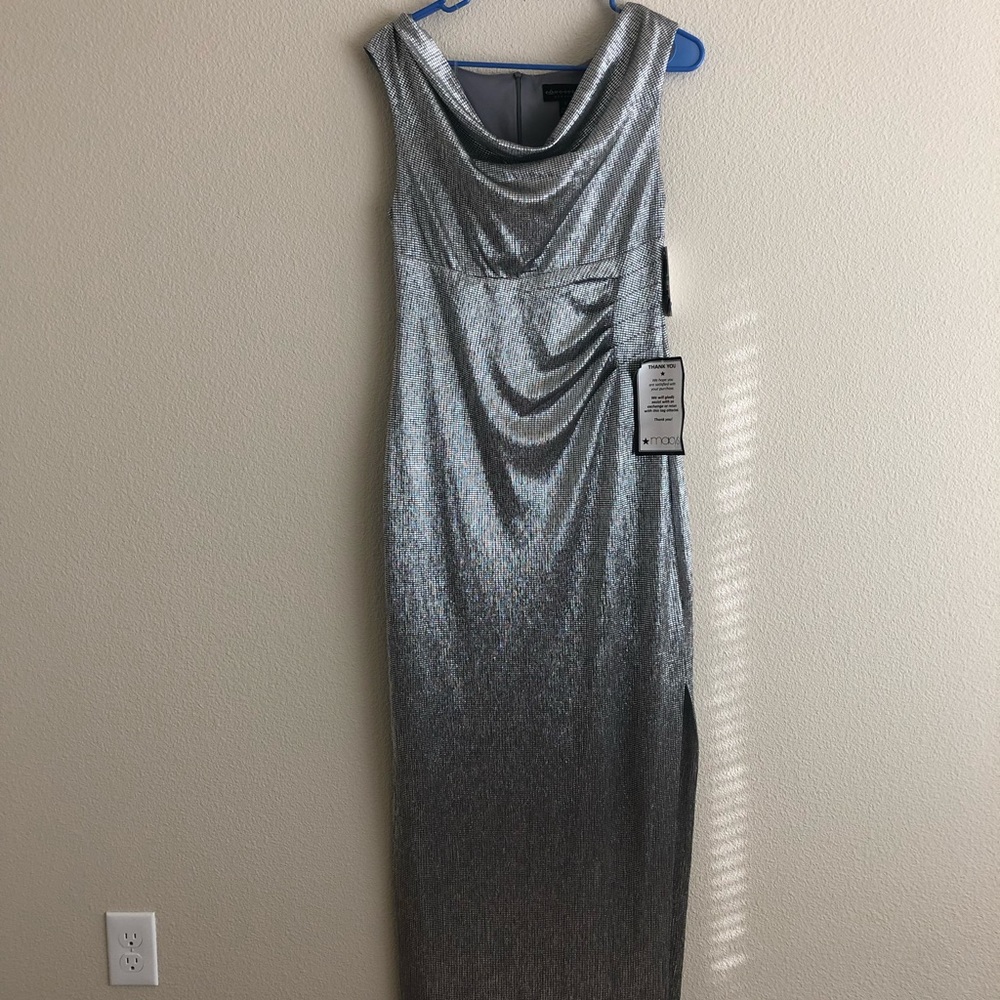 Never worn before silver party dress